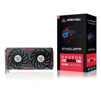 ARKTEK AMD Radeon RX 7600 XT 8GB GDDR6 Graphics Card